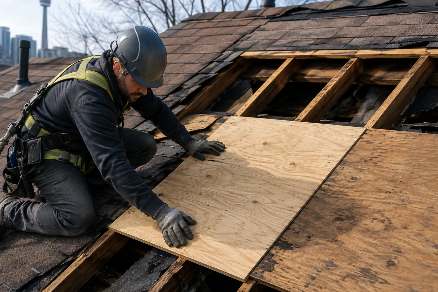 Roof repair or replacement in Toronto: how the scope is decided